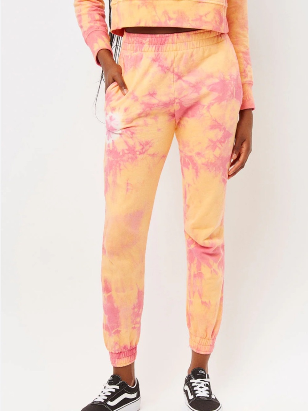 Frankies bikinis sherbet Aiden tie dye sweatpants **see description